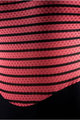 SANTINI довгі штани з підтяжками - CORAL BENGAL LADY - чорний/рожевий