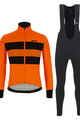 SANTINI Зимова куртка і штани - COLORE BENGAL WINTER - чорний/помаранчевий