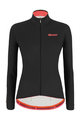 SANTINI зимова футболка з довгим рукавом - SANTINI COLORE LADY - чорний