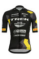 SANTINI джерсі з коротким рукавом - TREK MTB 2019 - білі/жовтий/чорний