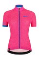 SANTINI джерсі з коротким рукавом - GIADA HIP LADY - синій/рожевий