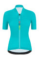 SANTINI джерсі з коротким рукавом - UCI RAINBOW LADY - світло-блакитний