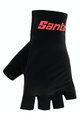 SANTINI рукавички без пальців - ISTINTO - чорний
