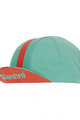 SANTINI шапка - BENGAL - помаранчевий/світло-блакитний