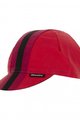 SANTINI шапка - BENGAL - červená/čierna