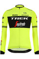 SANTINI зимова футболка з довгим рукавом - TREK 2019 CLASSE WNT - чорний/жовтий