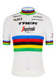 SANTINI джерсі з коротким рукавом - TREK SEGAFREDO 2020 - білі