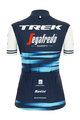 SANTINI джерсі з коротким рукавом - TREK 2020 LADY - білі/синій