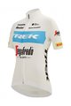SANTINI джерсі з коротким рукавом - TREK SEGAFREDO 2022 LADY FAN LINE - синій/білі