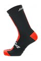 SANTINI класичні шкарпетки - X IRONMAN VIS - чорний/червоний