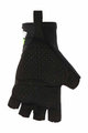 SANTINI рукавички без пальців - X IRONMAN VIS - чорний/зелений