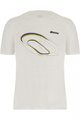 SANTINI футболка з коротким рукавом - TRACK UCI OFFICIAL - biela