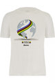 SANTINI футболка з коротким рукавом - WORLD UCI OFFICIAL - білі