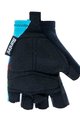 SANTINI рукавички без пальців - UCI RAINBOW - svetlo modrá