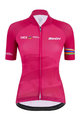 SANTINI джерсі з коротким рукавом - UCI WORLD LADY - фіолетовий