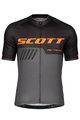 SCOTT джерсі з коротким рукавом - RC TEAM 10 - чорний/помаранчевий