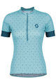 SCOTT джерсі з коротким рукавом - ENDURANCE 20 LADY - світло-блакитний