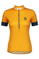 SCOTT джерсі з коротким рукавом - ENDURANCE 20 LADY - жовтий/синій