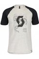 SCOTT футболка з коротким рукавом - ICON RAGLAN SS - чорний/сірий