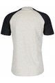 SCOTT футболка з коротким рукавом - ICON RAGLAN SS - чорний/сірий