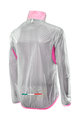 SIX2 вітрозахисна куртка - GHOST - рожевий/прозорий