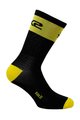 SIX2 класичні шкарпетки - SHORT LOGO - чорний/жовтий