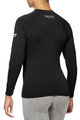 SIX2 футболка з довгим рукавом - TS2 MERINOS - чорний