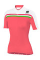 SPORTFUL джерсі з коротким рукавом - ALLURE LADY - рожевий/білі