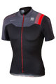 SPORTFUL джерсі з коротким рукавом - BODYFIT PRO TEAM - чорний/сірий