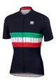 SPORTFUL джерсі з коротким рукавом - ITALIA - чорний