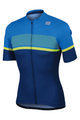 SPORTFUL джерсі з коротким рукавом - FREQUENCE - синій/жовтий