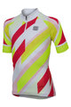 SPORTFUL джерсі з коротким рукавом - VOLT KIDS - червоний/білі/жовтий