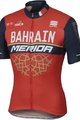 SPORTFUL джерсі з коротким рукавом - BAHRAIN MERIDA 2017 - червоний/чорний