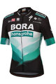 SPORTFUL джерсі з коротким рукавом - BORA HANSGROHE 2020 - зелений/чорний