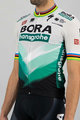 SPORTFUL джерсі з коротким рукавом - BORA HANSGROHE 2021 - šedá/zelená