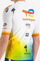 SPORTFUL джерсі з коротким рукавом - TOTAL ENERGIES 2022 - білі/синій/помаранчевий/жовтий