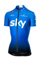 CASTELLI джерсі з коротким рукавом - TEAM SKY FAN 2019 - світло-блакитний/білі/чорний