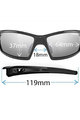 TIFOSI сонцезахисні окуляри - CAMROCK - чорний/срібний