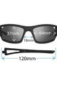 TIFOSI сонцезахисні окуляри - DOLOMITE 2.0 - чорний