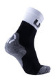 UYN класичні шкарпетки - LIGHT - čierna/biela/šedá