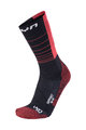 UYN класичні шкарпетки - SUPPORT - čierna/červená