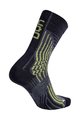 UYN класичні шкарпетки - TREKKING WAVE - чорний/сірий/жовтий
