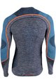 UYN футболка з довгим рукавом - AMBITYON - помаранчевий/синій/сірий
