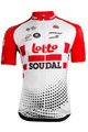 джерсі з коротким рукавом - LOTTO SOUDAL 2019 - червоний/білі