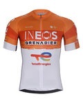 BONAVELO джерсі з коротким рукавом і шорти - INEOS GRENADIERS 2026 - чорний/помаранчевий/білі