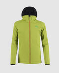 KARPOS вітрозахисна куртка - LAVAREDO WINTER KIDS - зелений/чорний