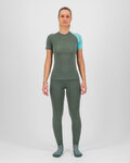 KARPOS футболка з коротким рукавом - DINAMICO MERINO 130 W - зелений