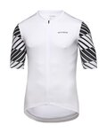 GORE джерсі з коротким рукавом - SWIFTRIDE OPTICAL - білі/чорний