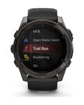 GARMIN FENIX 8 AMOLED SAPPHIRE 51 mm - чорний