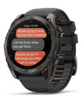 GARMIN FENIX 8 AMOLED SAPPHIRE 51 mm - чорний